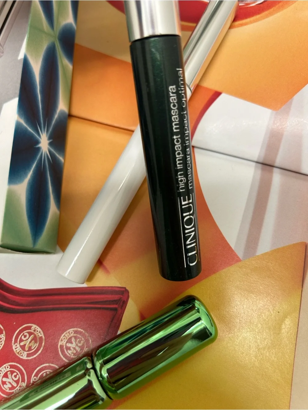 CLINIQUE HIGH IMPACT LASH LINE-UP MASCARA 3-pc SET: NEW(3 fullsize items) !